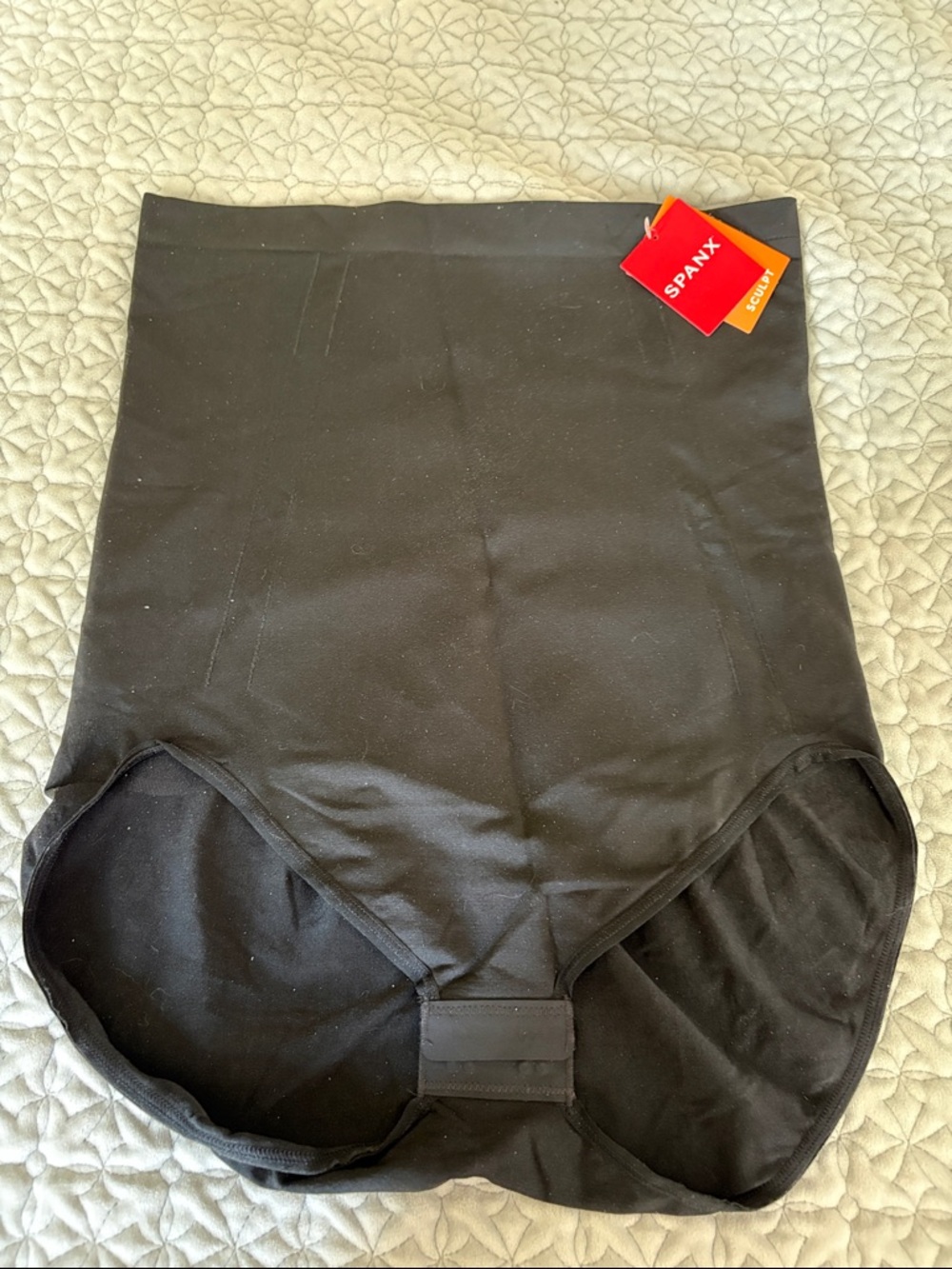 SPANX Black High-Waist Smoothing Brief with Tag